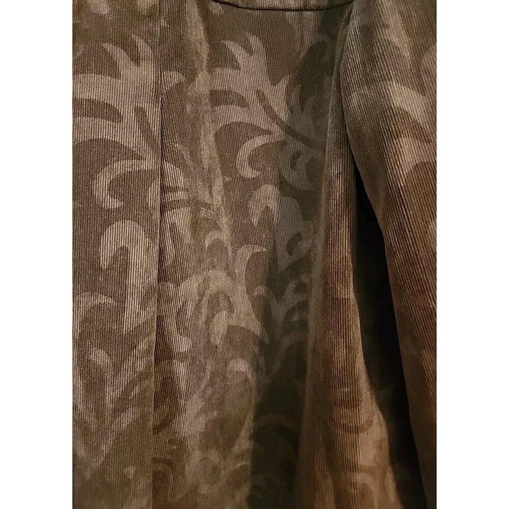 R Q T Womens Blazer Soft Pesto Olive Green Stylish Medium 2 Button Jacket - Picture 8 of 11
